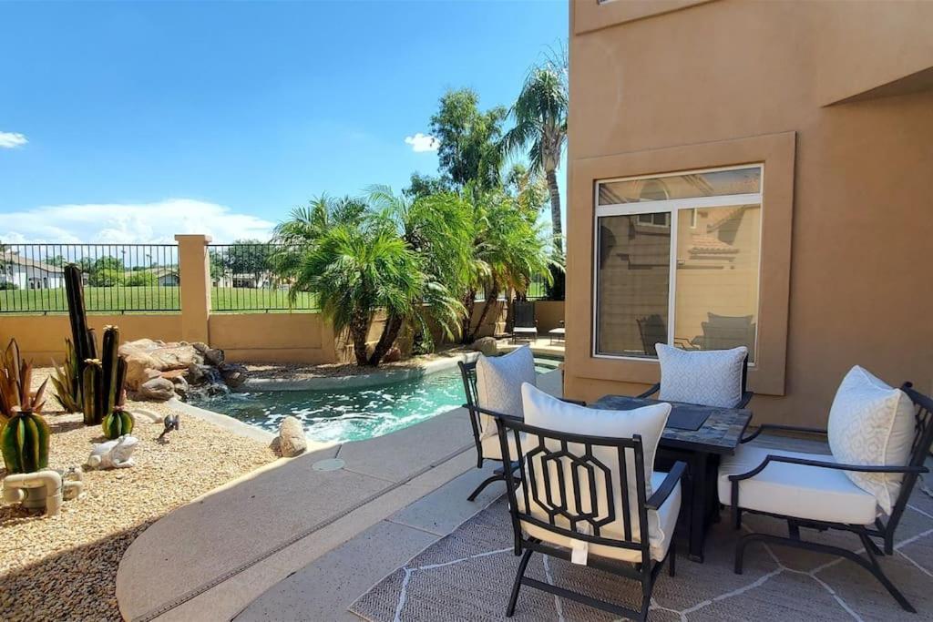 Gated Ocotillo House, Pool Heater, Bbq, Golf Views 챈들러 외부 사진