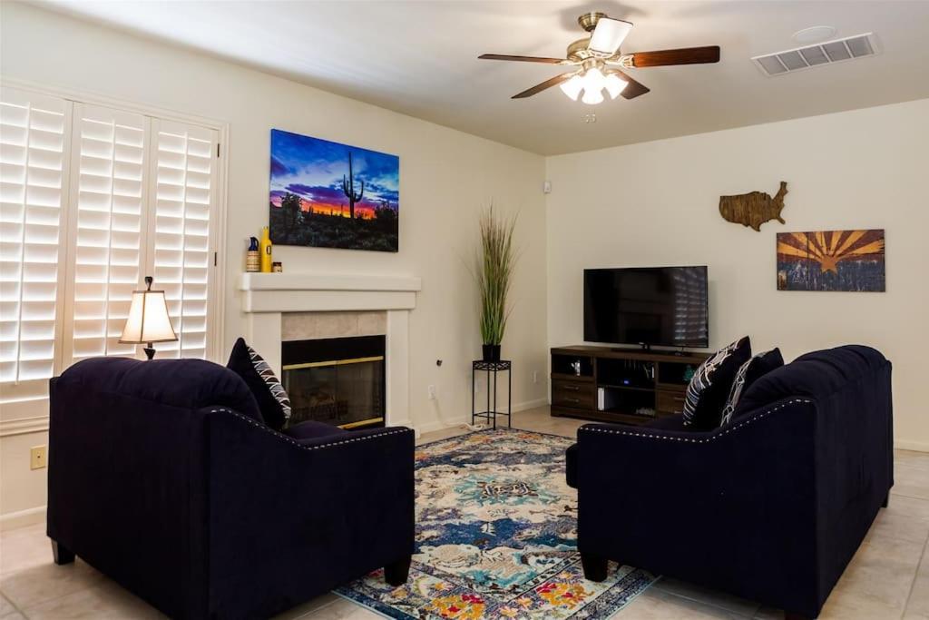 Gated Ocotillo House, Pool Heater, Bbq, Golf Views 챈들러 외부 사진