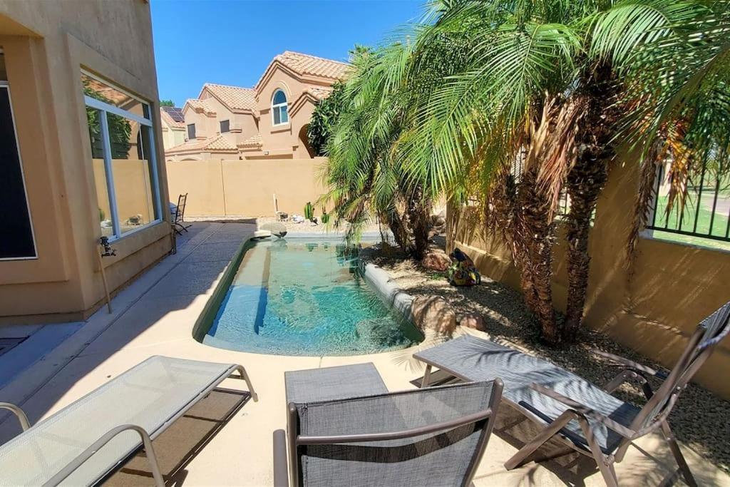Gated Ocotillo House, Pool Heater, Bbq, Golf Views 챈들러 외부 사진