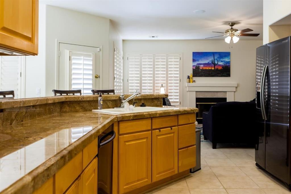 Gated Ocotillo House, Pool Heater, Bbq, Golf Views 챈들러 외부 사진